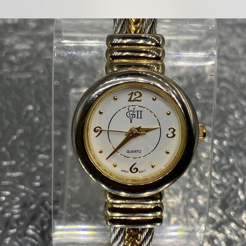 Ladies  Gold  Silver Quartz Watch